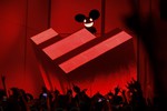 Deadmau5 на сцене церемонии вручения премии «Грэмми».
