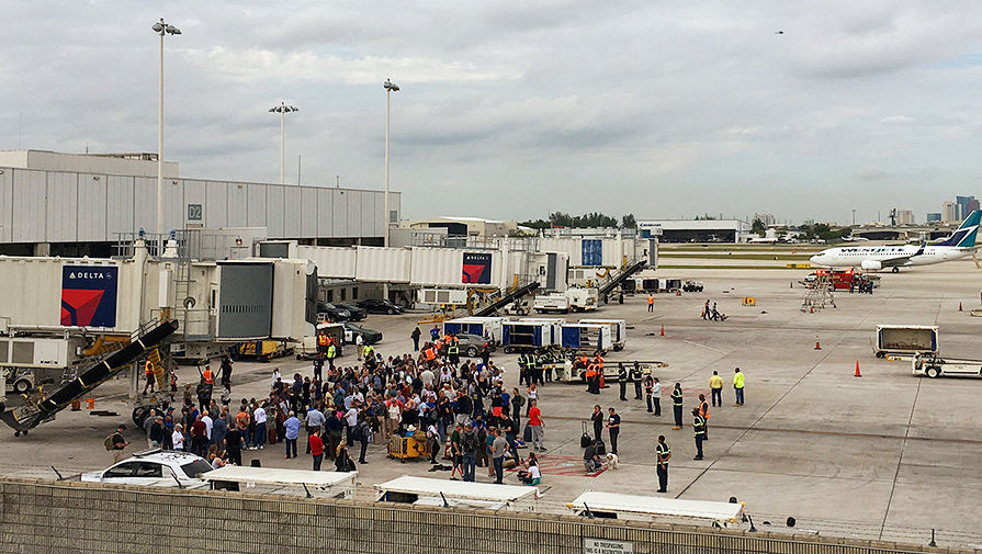 Ситуация в&nbsp;аэропорту во Флориде, где произошла стрельба
