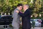 Президента Казахстана Нурсултан Назарбаев с внуком Айсултаном