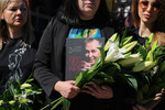 Прощание с модельером Вячеславом Зайцевым в подмосковном Щелково, 4 мая 2023 года