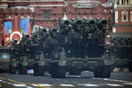 Зенитные ракетные комплексы БУК-М2У на военном параде на Красной площади, посвященном 69-й годовщине Победы в Великой Отечественной войне