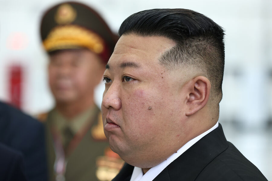 Лидер КНДР Ким Чен Ын на&nbsp;космодроме Восточный, 13&nbsp;сентября 2023&nbsp;года