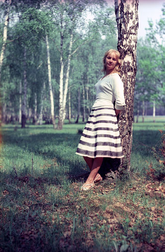Киноактриса Ия Арепина, 1961 год