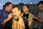 Сергей Мохнаткин после освобождения из колонии в Торжке, 2012 год