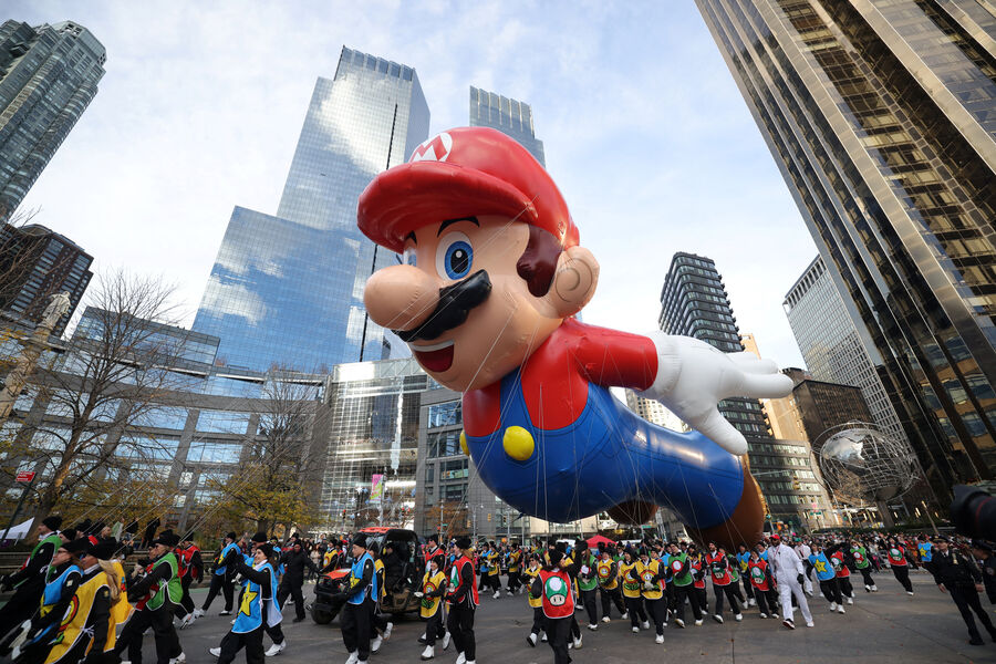 На&nbsp;параде в&nbsp;честь Дня благодарения в&nbsp;Нью-Йорке, 27&nbsp;ноября 2025&nbsp;года