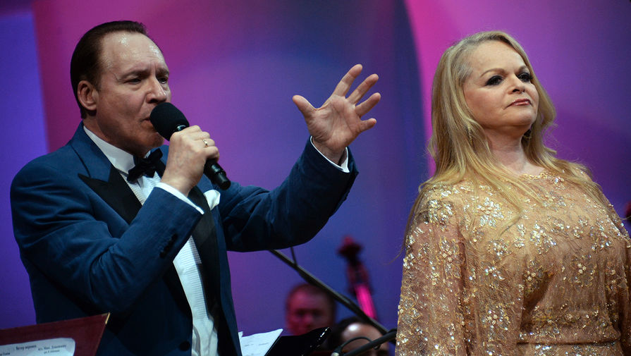 Композитор Максим Дунаевский и певица Лариса Долина, 2015 год