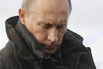 Владимир Путин на острове Самойловский в Якутии, 23 августа 2010 года
