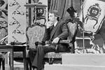 Поэт-пародист, ведущий телевизионной передачи «Вокруг смеха» Александр Иванов, 1979 год