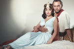 Джина Лоллобриджида и Юл Бриннер в фильме «Соломон и царица Савская» (1959)