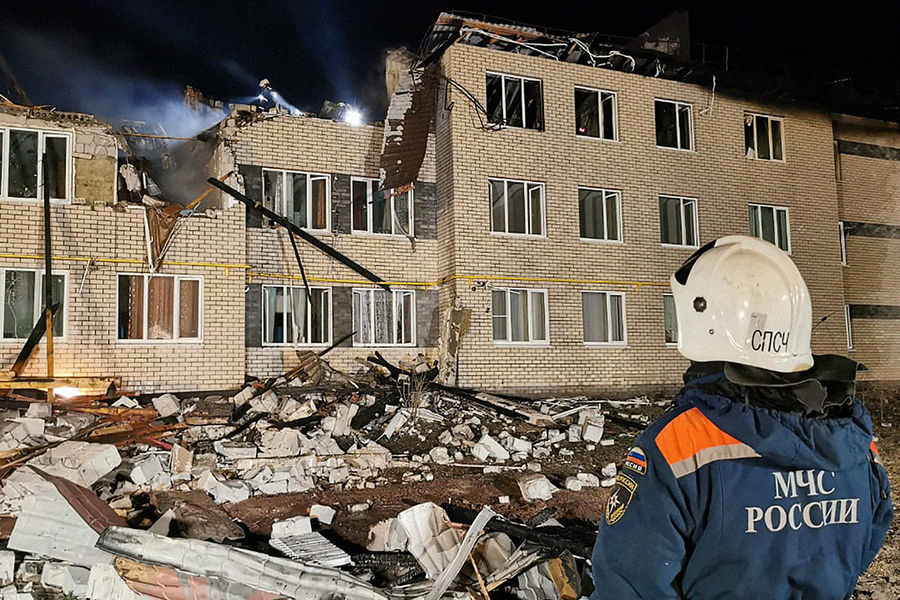 Последствия взрыва в&nbsp;жилом доме в&nbsp;селе Маргуша Дальнеконстантиновского района Нижегородской области в&nbsp;ночь на&nbsp;20 апреля 2021&nbsp;года