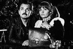 Актеры Юрий Яковлев и Ирина Муравьева на съемках художественного фильма «Карнавал» режиссера Татьяны Лионозовой, 1981 год 