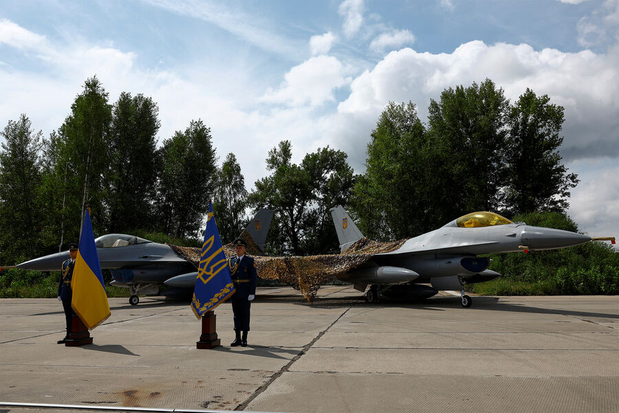 Истребители F-16 на&nbsp;Украине, 4&nbsp;августа 2024&nbsp;года