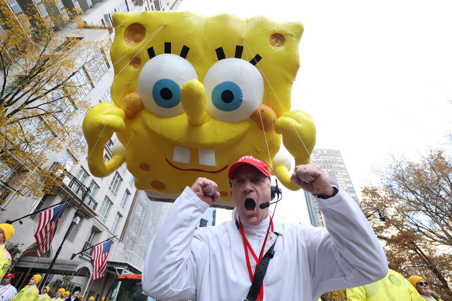 На&nbsp;параде в&nbsp;честь Дня благодарения в&nbsp;Нью-Йорке, 27&nbsp;ноября 2025&nbsp;года