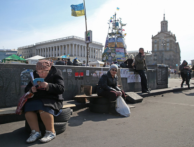 Ситуация в центре Киева