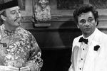 Питер Селлерс и Питер Фальк в фильме «Ужин с убийством» (1976)