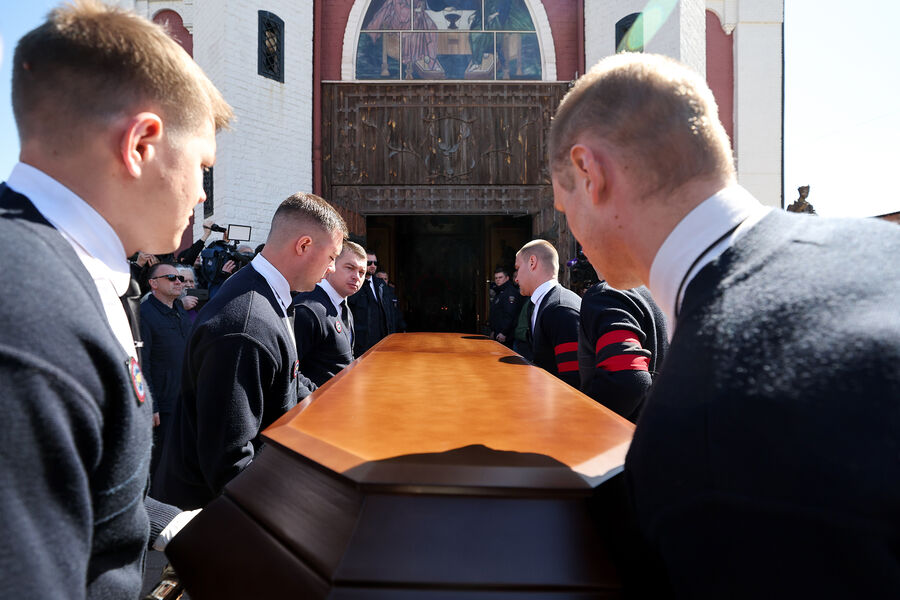 Прощание с&nbsp;модельером Вячеславом Зайцевым в&nbsp;подмосковном Щелково, 4&nbsp;мая 2023&nbsp;года