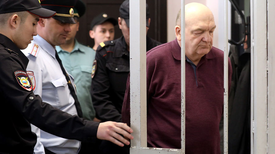 Бывший глава Федеральной службы исполнения наказаний Александр Реймер во время оглашения приговора в&nbsp;Замоскворецком суде