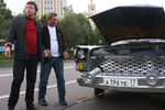 Михаил Ширвиндт на съемках фильма «ПираМММида», 2009 год