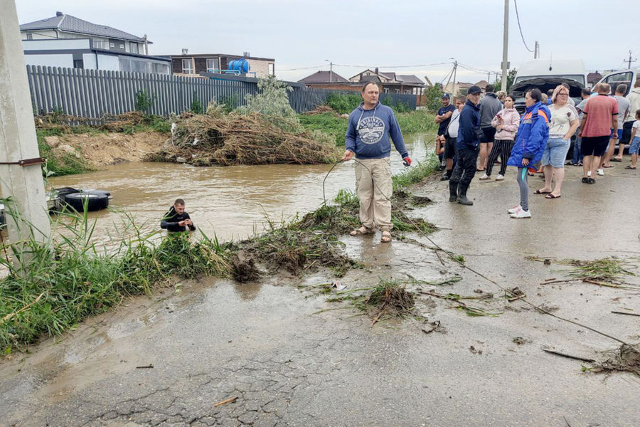 Последствия ливней в&nbsp;курортном поселке Джемете, 14&nbsp;августа 2021&nbsp;года