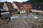 Последствия наводнения на&nbsp;улице коммуны Браунсбах на&nbsp;юго-западе Германии, 30&nbsp;мая 2016&nbsp;года
