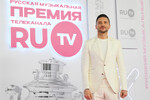 Певец Сергей Лазарев на XIII Русской Музыкальной Премии телеканала RU.TV во Дворце гимнастики Ирины Винер-Усмановой в Москве, 22 мая 2024 года