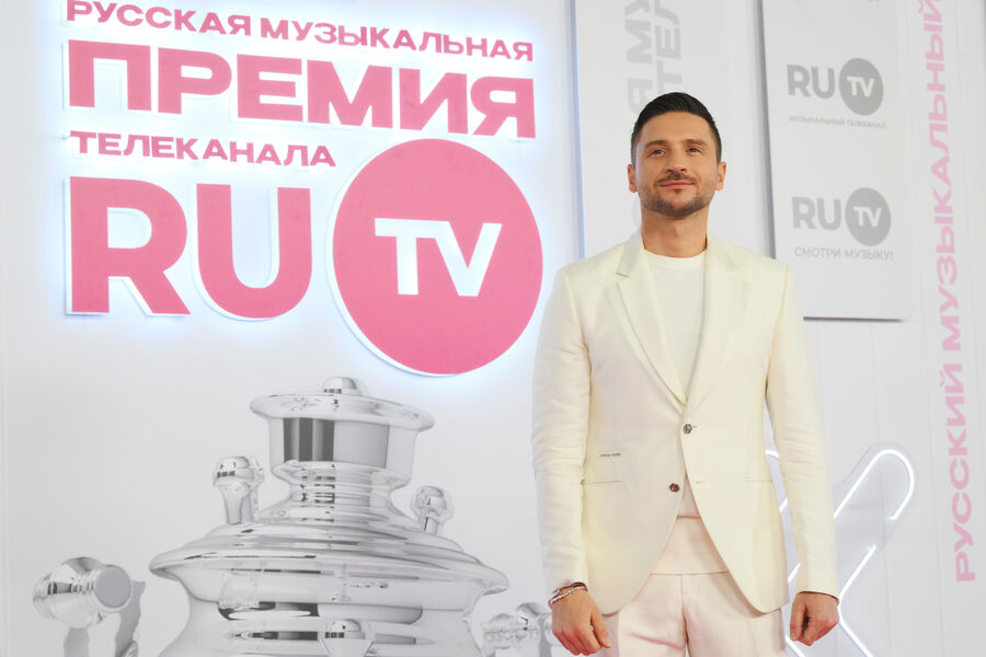Певец Сергей Лазарев на&nbsp;XIII Русской Музыкальной Премии телеканала RU.TV во Дворце гимнастики Ирины Винер-Усмановой в&nbsp;Москве, 22&nbsp;мая 2024&nbsp;года