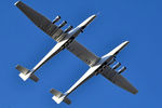 Самый большой в мире самолет-носитель Stratolaunch Model 351, 13 апреля 2019 года
