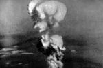 Взрыв атомной бомбы над Хиросимой 6 августа 1945 года