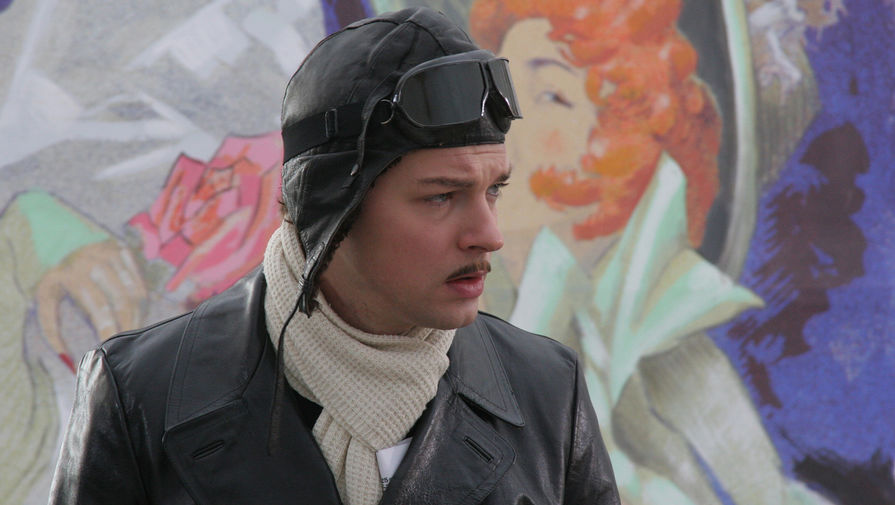 Актер Даниил Страхов на&nbsp;съемочной площадке фильма «Исаев», 2008&nbsp;год