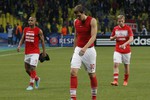 Спартаковцы после финального свистка
