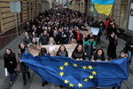 Акция протеста во Львове