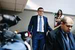 Первый замминистра энергетики России Алексей Текслер во время заседания по делу экс-главы Минэкономразвития Алексея Улюкаева в Замоскворецком суде Москвы, 13 ноября 2017 года