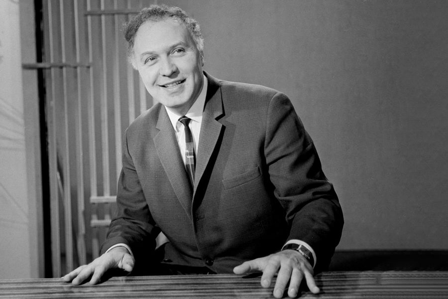 Диктор Центрального телевидения СССР Виктор Иванович Балашов, 1960-е