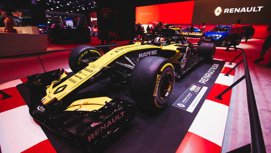 Автомобиль Renault R.S.18 на&nbsp;Московском международном автосалоне, 29 августа 2018 года