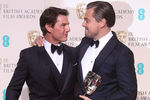 Леонардо ДиКаприо с наградой BAFTA, за которой может последовать, как предполагают, и его долгожданный «Оскар»