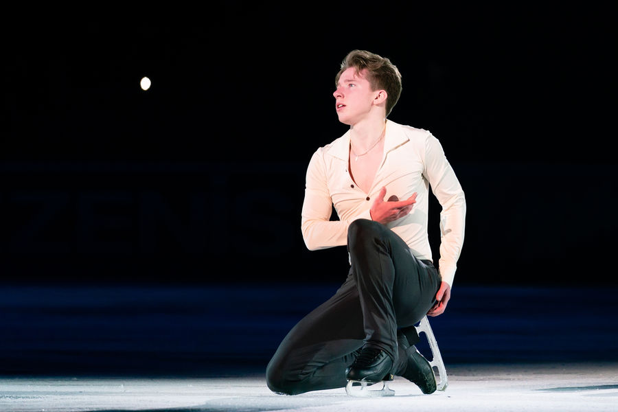 Андрей Мозалев на&nbsp;показательных выступлениях чемпионата России &mdash; 2022