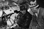 Министр по чрезвычайным ситуациям Сергей Шойгу на месте разрушительного землетрясения в Нефтегорске, июнь 1995 года