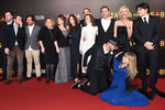 Актерский состав фильма «Ставка на любовь» на премьере в кинотеатре «Москва»