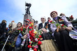 Владивосток. 9 Мая. Ветераны ВОВ во время парада, посвященного 69-й годовщине Победы в Великой Отечественной войне