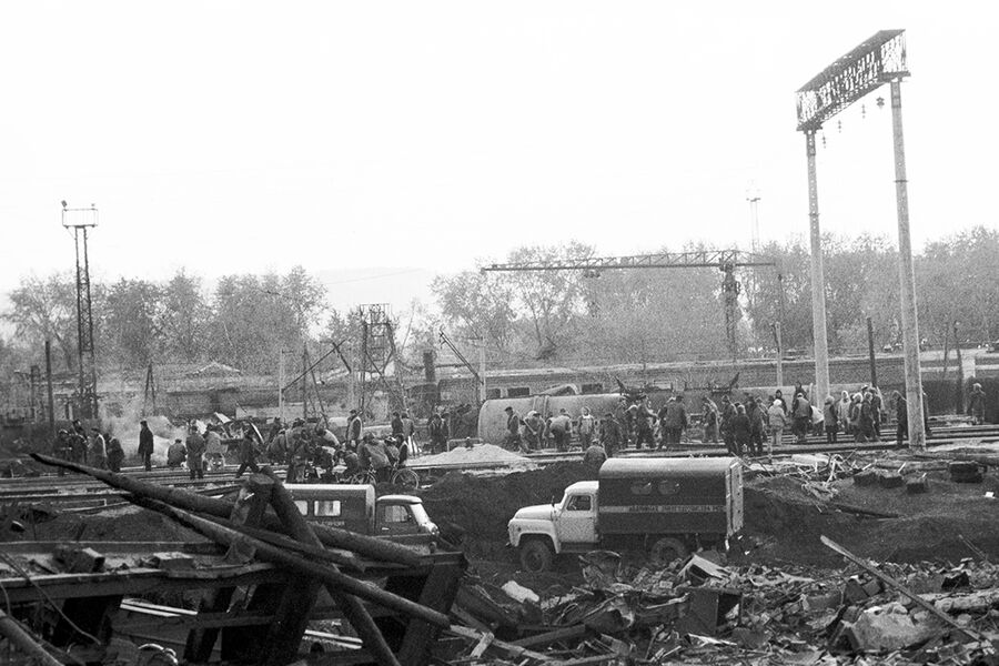 Последствия взрыва на&nbsp;станции Свердловск-Сортировочный, 4&nbsp;октября 1988&nbsp;года