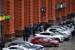 На месте взрыва в жилом комплексе «Алые паруса», 3 февраля 2025 года