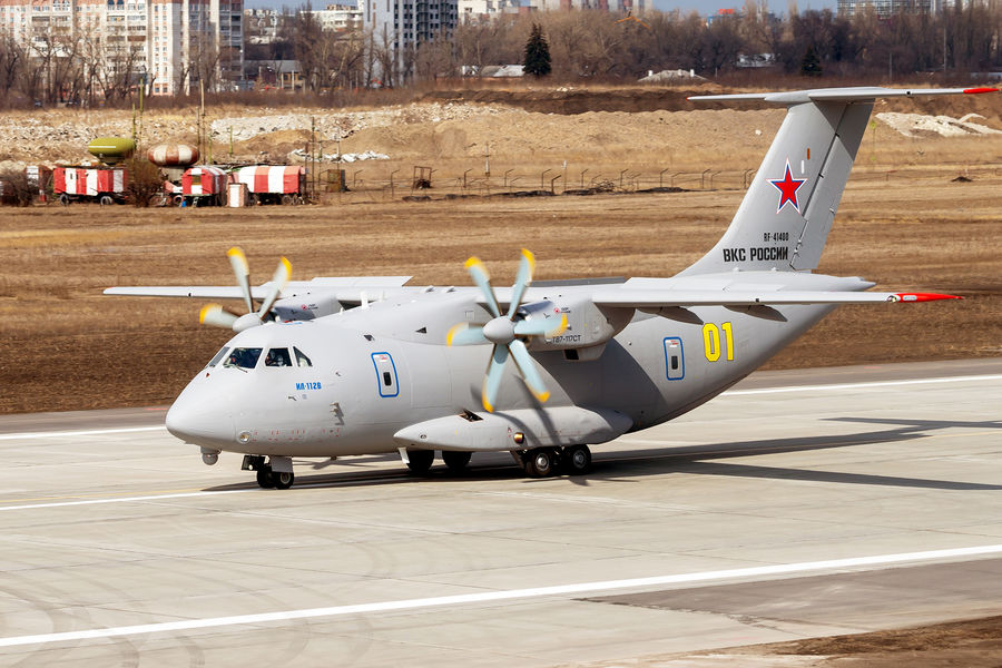Военно-транспортный самолет Ил-112В, март 2021&nbsp;года