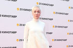 Сочи. Актриса Дарья Мороз во время церемонии открытия XXIX Открытого фестиваля российского кино «Кинотавр»