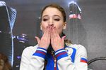 Мария Сотскова (Россия) после выступления в произвольной программе женского одиночного катания на чемпионате Европы по фигурному катанию в Москве. Григорий Сысоев / РИА Новости