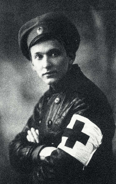 Александр Вертинский &mdash; санитар бригады поезда №68 во время Первой мировой войны, 1914&nbsp;год
