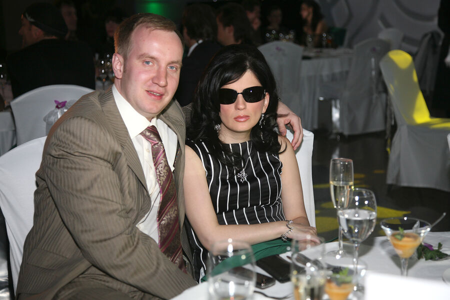 Певица Диана Гурцкая с&nbsp;мужем Петром Кучеренко, 2008&nbsp;год