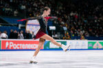 Валерия Шульская выступает в произвольной программе на чемпионате России — 2022