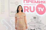 Певица Ольга Серябкина на XIII Русской Музыкальной Премии телеканала RU.TV во Дворце гимнастики Ирины Винер-Усмановой в Москве, 22 мая 2024 года