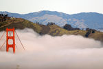 Мост &laquo;Золотые ворота&raquo; и туман, январь 2017&nbsp;года