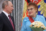С президентом Российской академии образования Людмилой Вербицкой